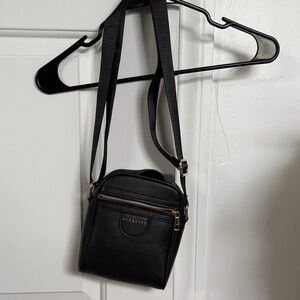 Elegant Black Crossbody Bag by